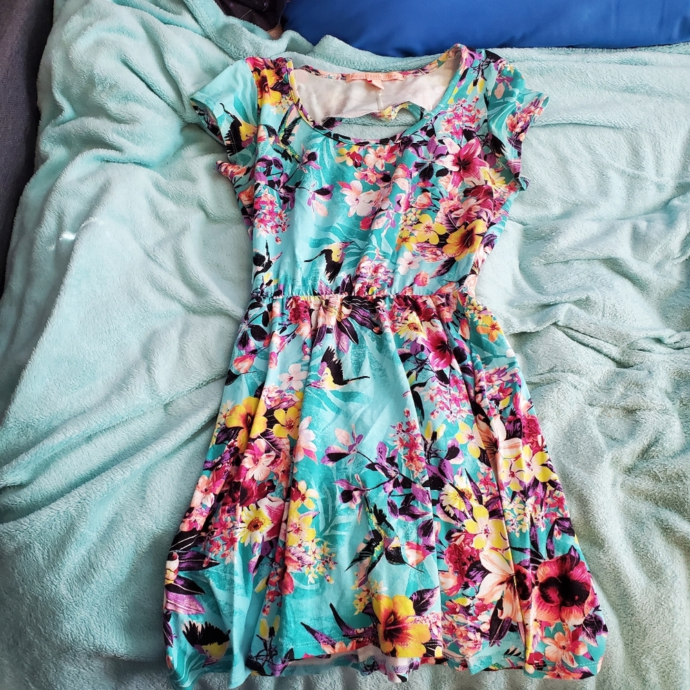 Floral sun dress